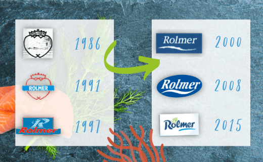 identité visuel ROLMER agroalimentaire produits de la mer